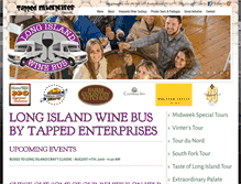 Tablet Screenshot of liwinebus.com